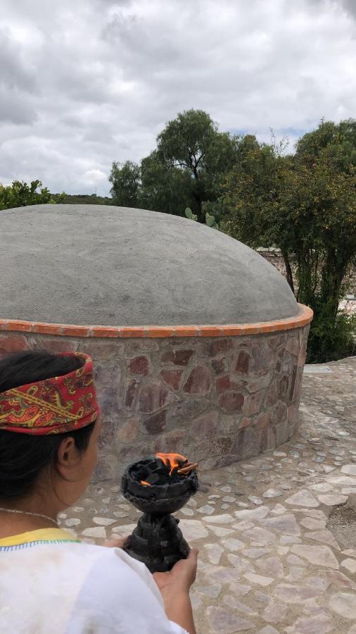 Hotel & Temazcal Hacienda Maxtha Huichapan Exterior photo